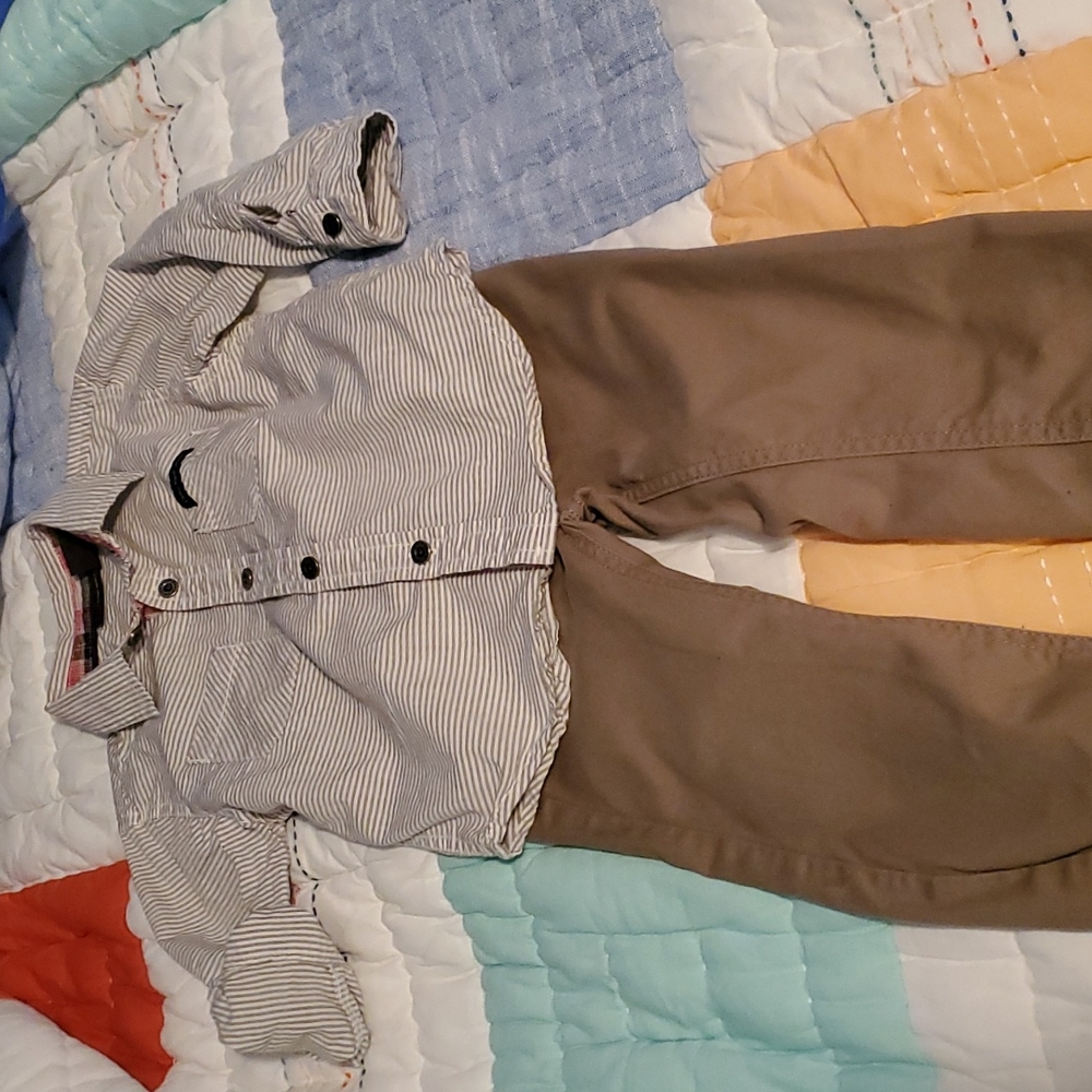 Calvin Klein 2 piece set size 24 months